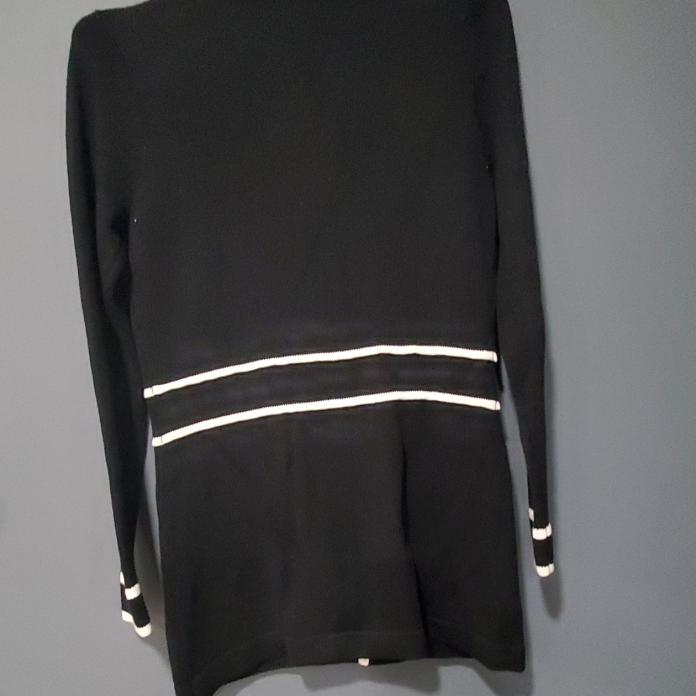 Rafaella black cardagan sweater sz small - Picture 5 of 9